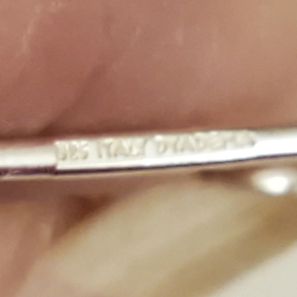 Sterling silver 4 strand earrings